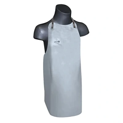 Image de GYS Mixte multi usage TABLIER en CROUTE de cuir, Blanc, Taille unique EU