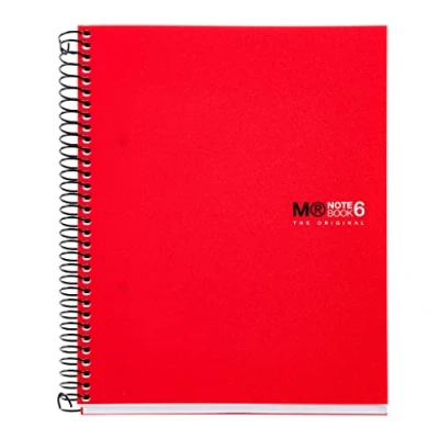 Image de Miquel Rius 2828 Pack de 3 Bloc notes A5 Rouge