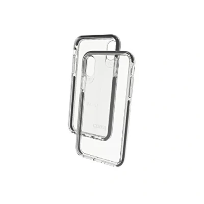 Image de Gear4 Étui Clair Piccadilly avec Protection avancée Contre Les impacts [Protégé par D3O], Design Mince et Robuste pour iPhone X/XS Noir