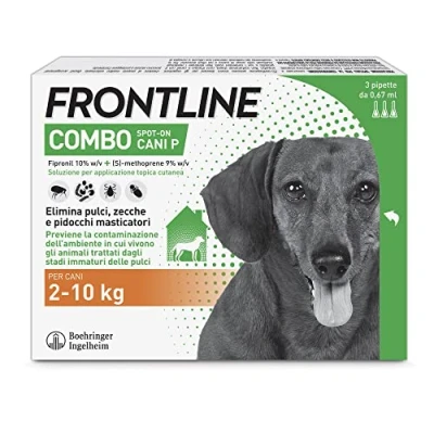 Image de Frontline Combo chien petit (2 10 kg) Contre puces, tiques, poux