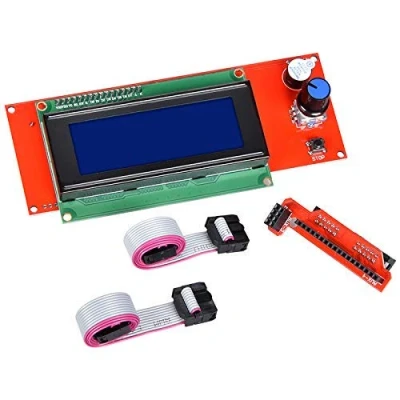 Image de ICQUANZX 2004Module de contrôleur d&#039;affichage intelligent LCD avec adaptateur pour RAMPS 1.4 Kit d&#039;imprimante 3D Arduino Shield Accessory