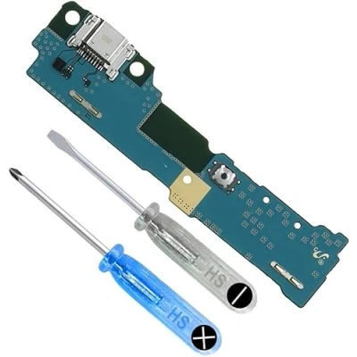 Image de MMOBIEL Connecteur USB Chargeur Compatible avec Samsung Galaxy Tab S2 (9.7 Pouces) SM T810 T815 T817 T819