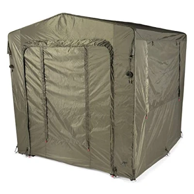 Image de JRC Defender Social Shelter 200x200x200 cm Tente de Pêche Bivouac Parapluie Bivvy Abri Carpe