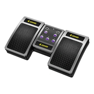 Image de Donner Pédale Tourne page Bluetooth pour tablette rechargeable Silber