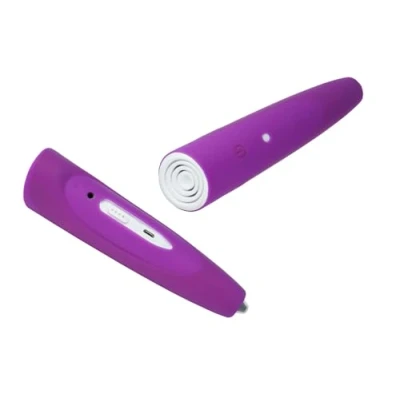 Image de caseroxx Étui de protection compatible avec Ravensburger TipToi (coque en silicone pour TipToi) violet le stylo 110&quot; 4ème génération.