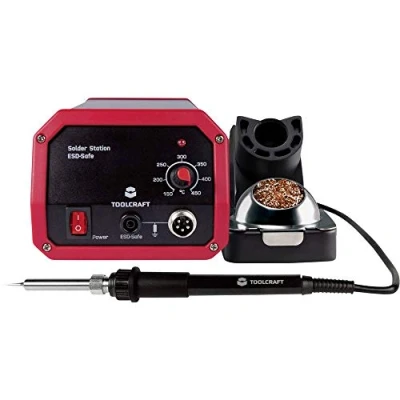 Image de Set station de soudage analogique TOOLCRAFT ST 80A 80 W 150 à 450 C avec panne souder