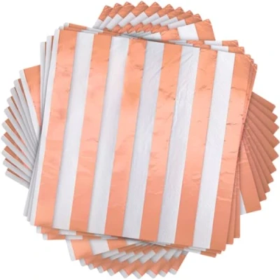 Image de Unique Party Serviettes de Table, 53272, Rose Gold