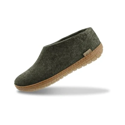Image de glerups dk Modell AR Mixte Adulte Pantoufles en Feutre,Chaussons, Vert (Forest),39 EU