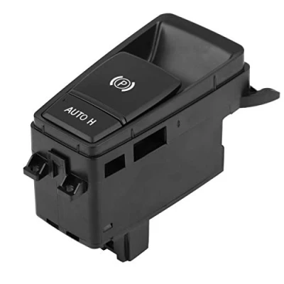 Image de bouton de frein à main voiture, poussoir commutateur commande stationnement pour e70 x5 E71 E72 X6 61319148508machine a interrupteur+