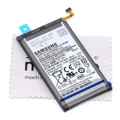 Image de Batterie pour Samsung d’Origine EB BG970ABU Galaxy S10e (G970F) avec Chiffon de Nettoyage mungoo