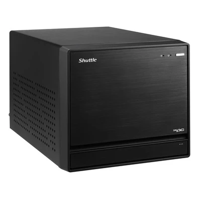 Image de Shuttle XPC cube Barebone SH570R8 S1200, Intel H570, 1x PCIe X16, X4, 2x LAN,1x HDMI, DP, 4x 3.5 HDD bays Neuf