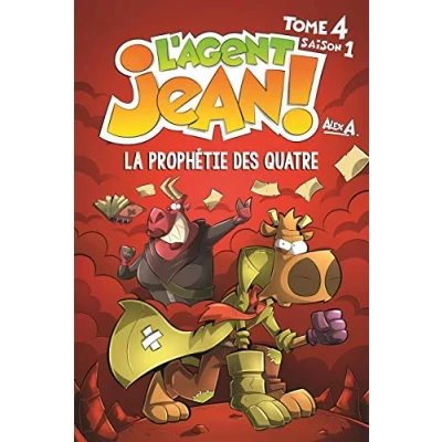 Image de L&#039;AGENT JEAN TOME 4 LA PROPHETIE DES QUATRE Livre d’occasion Bon