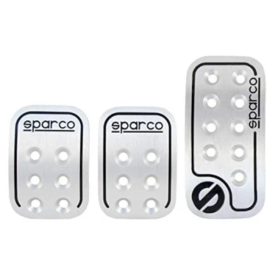 Image de Sparco Progetto Corsa OPC04060000 Jgo. pédales de Course Cs3 / 30, Aluminium/Noir