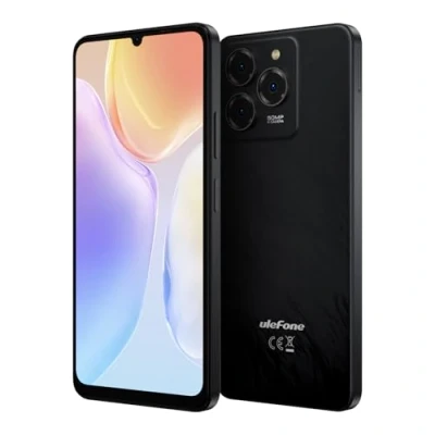Image de Ulefone Téléphone Portable Débloqué Android 14 Note 20 Pro, 6,75&#039;&#039; HD+ Grand Ecran, 8Go RAM+256Go ROM, 50MP+8MP+2MP Caméra, Smartphone Dual SIM, Batterie 6000mAh, Empreinte Digitale, GPS, Noir
