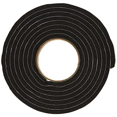 Image de Stormguard 05SR0363.5MBL Ruban anti courant d’air en polyvinyle autocollant extra épais 3,5 m Noir