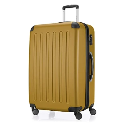Image de Hauptstadtkoffer Spree Bagage soute, Valise Rigide Mate, Trolley Extensible, 4 Roues Doubles, TSA, 75 cm,119 litres, Or d&#039;automne