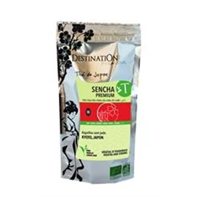 Image de Thé Vert Sencha Premium Uji Japon Bio 100g