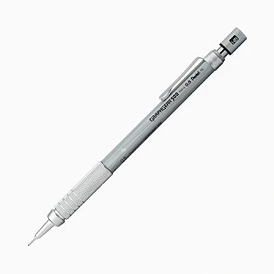 Image de Pentel Graphgear 500 Lot de 12 Porte mines 0,5 mm avec Canon fixe 4 Gris