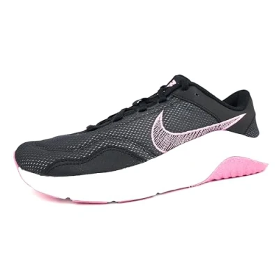 Image de Nike Femme W Legend Essential 3 Nn Womens Training Shoe, Black/Pinksicle Particle Grey, 36.5 EU