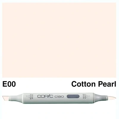 Image de COPIC Ciao E00, Cotton Pearl, Twin Marker avec une pointe moyenne et pinceau