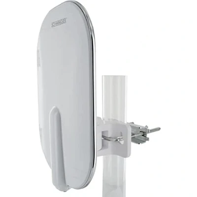 Image de Schwaiger DTA4000 011 antenne TV Extérieur 36 dB Antennes (Extérieur, Blanc, 8,5 m, dB, Double polarisation, DAB+)