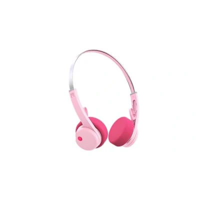 Image de Mondo Freestyle Casque Audio on Ear, Bluetooth 5.3, ENC, Haut Parleur 36mm, Style rétro des années 80, Rose
