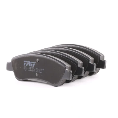 Image de TRW COTEC GDB1677 Jeu de plaquettes frein non préparé pour indicateur d&#039;usure avec vis d&#039;étrier accessoires PEUGEOT: 207 3/5 portes