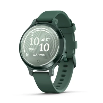 Image de Garmin Lily 2 Active Kleine, Smartwatch mit 1&quot; Display, Herzfrequenzmessung, Langer Akkulaufzeit und integriertem GPS
