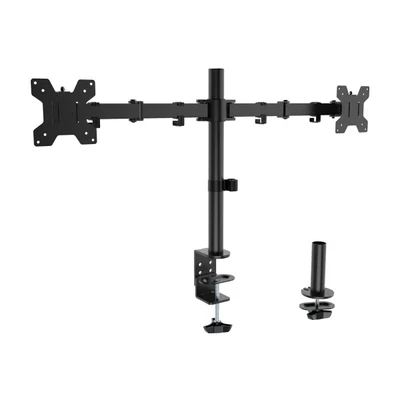 Image de Support de Table AISENS DT32TSR 279 Rotatif et inclinable 3 pivots 2 accoudoirs Noir