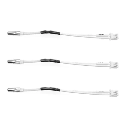 Image de YINETTECH 3pcs Thermistance d&#039;imprimante 3D NTC 100K 3950 Compatible avec Anycubi Kobra Max Plus Vyper I3 Mega S Pro Cavabien Longueur 88mm