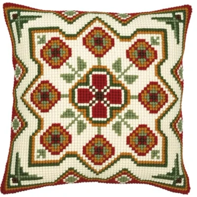 Image de Vervaco Kit coussin au point de croix Géométrique