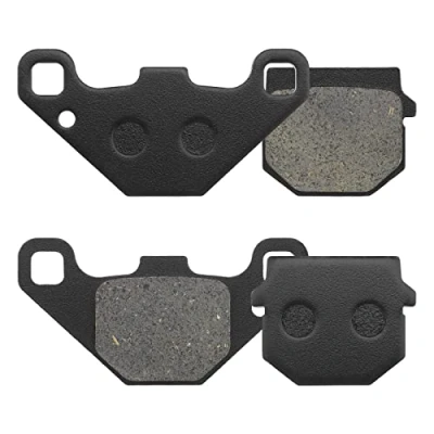 Image de the Lord of Tools Lot de 2 paires plaquettes frein avant compatibles avec Kisbee 50 (2T/4T)/RS (2T/4T)/100 (4T) Looxo Trekker (2HT) Speedfight 1/2 Vivacity 50/2 (50cc)