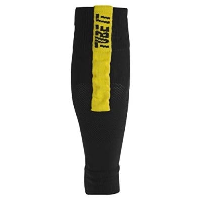 Image de Uhlsport Tube It Manchon Noir/Jaune Citron FR : 45 47 (Taille Fabricant 47)