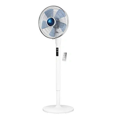 Image de Rowenta Turbo Silence Extrême+ Ventilateur sur pied, Silencieux, Puissant, 5 vitesses, Avec télécommande, Arrêt automatique VU5870F0