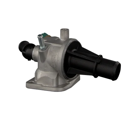 Image de FEBI BILSTEIN 32646 Boîtier du thermostat avec joint d&#039;étanchéite commutateur de température OPEL: Meriva A, Combo C Tour, Corsa 3/5 portes