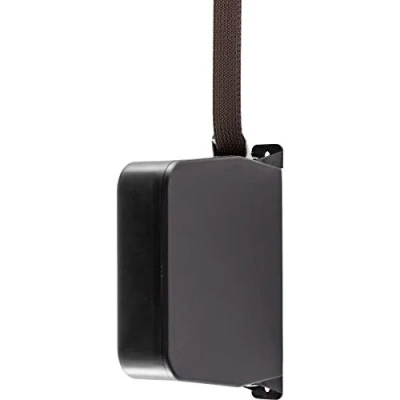 Image de Schellenberg 50803 Enrouleur de sangle pour volet roulant avec prémontée 23 mm x 5 m, Système Maxi, espacement des trous vis 170 mm, marron