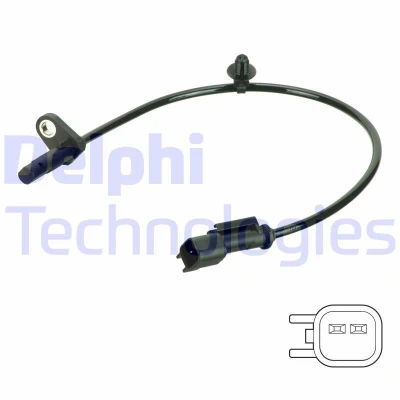 Image de Capteur (vitesse de rotation des roues) DELPHI SS20805