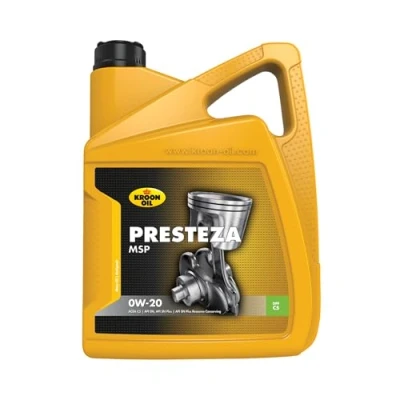 Image de Kroon Oil Presteza MSP 0W 20 5I Huile moteur 36497 BMW: 1 5 portes, 3 Berline, Touring, VOLVO: V40 3/5 XC60 I, V60 I