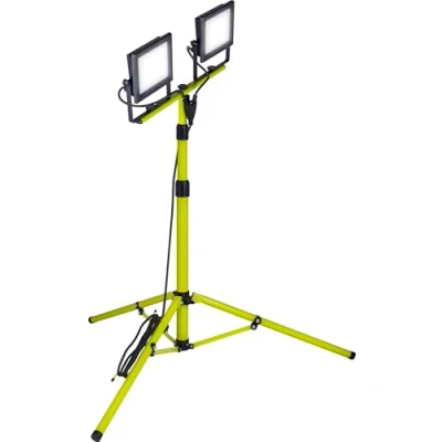 Image de Luceco EFLDTT50B50 E5 Spots de Travail, Projecteur Chantier, Aluminium, 100 W, Vert, 2x 50 Watt