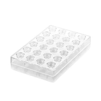 Image de Silikomart CH010 BOLLA P MOULE EN TRITAN N.24 40 X 25 H 14 MM