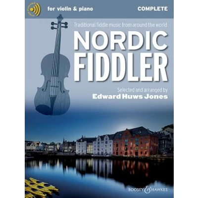 Image de Nordic Fiddler: Traditional fiddle music from around the world. violin (2 violins) and piano, guitar ad libitum.