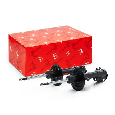 Image de TRW TWIN JGM1000T Amortisseur Pression de gaz 51 Système bitube Jambe suspension Goujon en haut, Pont bas TOYOTA: Yaris II 3/5 portes