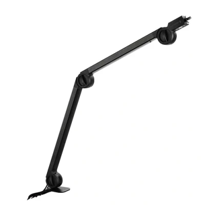 Image de CHERRY MA 6.0 UNI USB, Bras de microphone universel avec hub filetage 3/8 pouces (adaptateur à 5/8 et câble connexion inclus), Stable, Noir
