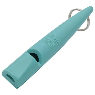 Image de ACME Sifflet pour chien n 210,5 avec instructions (français non garanti) L&#039;original en Angleterre : bruyant et large (Turquiose)