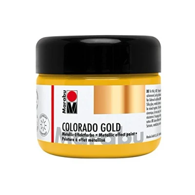 Image de Marabu Effect Color, Métallique/Or, 225 ML (1er Pack)