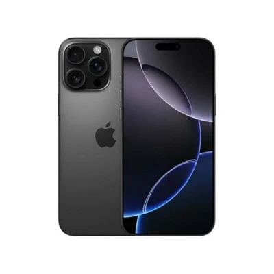 Image de Apple iPhone 16 Pro Max, 1TB, Titane noir (Reconditionné)