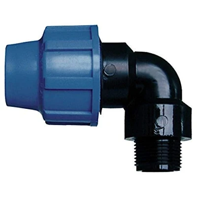 Image de Cornat T610432 Système d&#039;irrigation coudé tuyau en polyéthylène Ø 32 mm Filetage extérieur 1&quot; Polypropylène pour eau froide