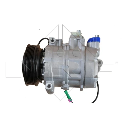 Image de NRF EASY FIT 32111 compresseur De Climatisation 7SBU16C 12 PAG 46 avec huile PAG, bague d&#039;étanchéité AUDI: A8 D2, A6 C5 Avant