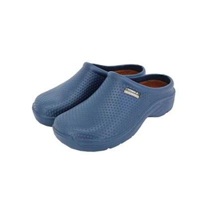 Image de Sabots de jardinage ultra doux avec semelle intérieure rembourrée pour hommes et femmes, bleu marine, 42 EU
