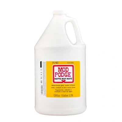 Image de Isolant et finition à base d&#039;eau Mod Podge, Multicolore, 1 gallon